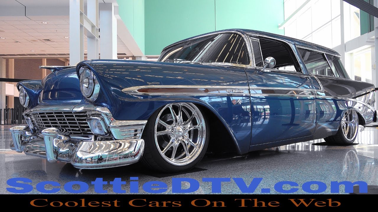 1956 Chevrolet Nomad Wagon 2019 NSRA Street Rod Nationals Builders Showcase