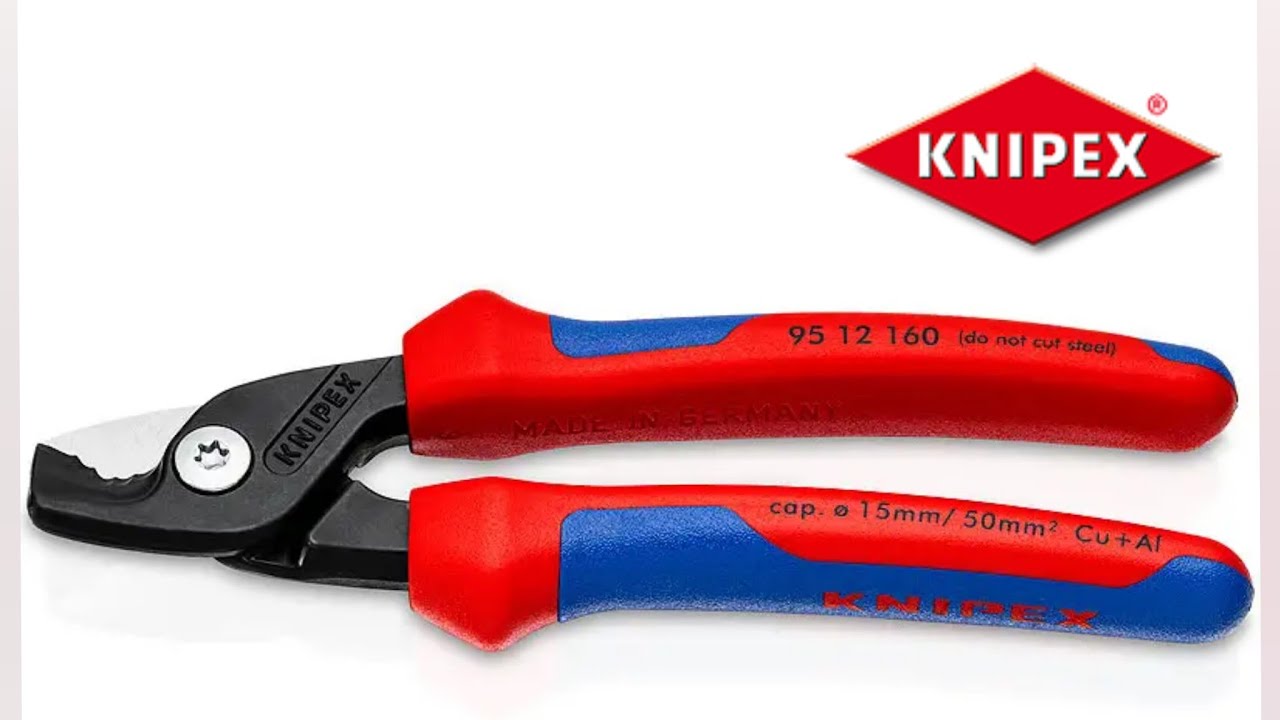 Необычный кабелерез - Knipex Step Cut  95 12 160.