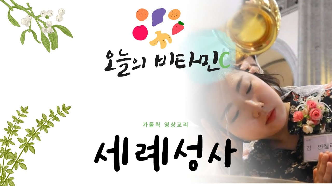 [오늘의 비타민C] 가톨릭 영상교리 - 세례성사란 무엇인가 1 | 행복한 아침 되세요!