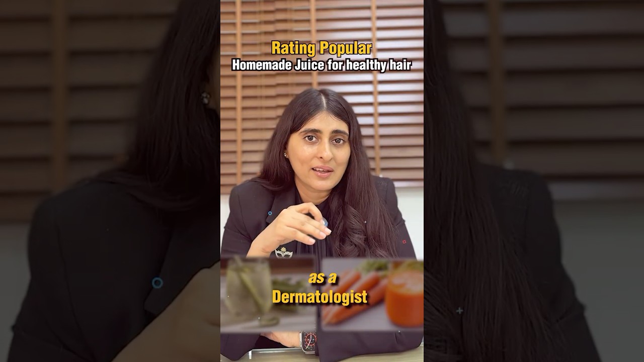 Rating Popular Home Made Juices for Healthy Hair. #haircare  #dermatologisttips