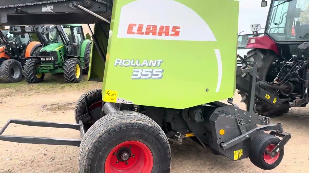 Ruļļu prese Claas Rollant 355