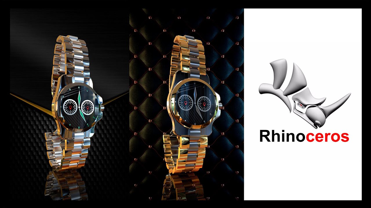 Rhino3d Tutorial Reloj nivel intermedio