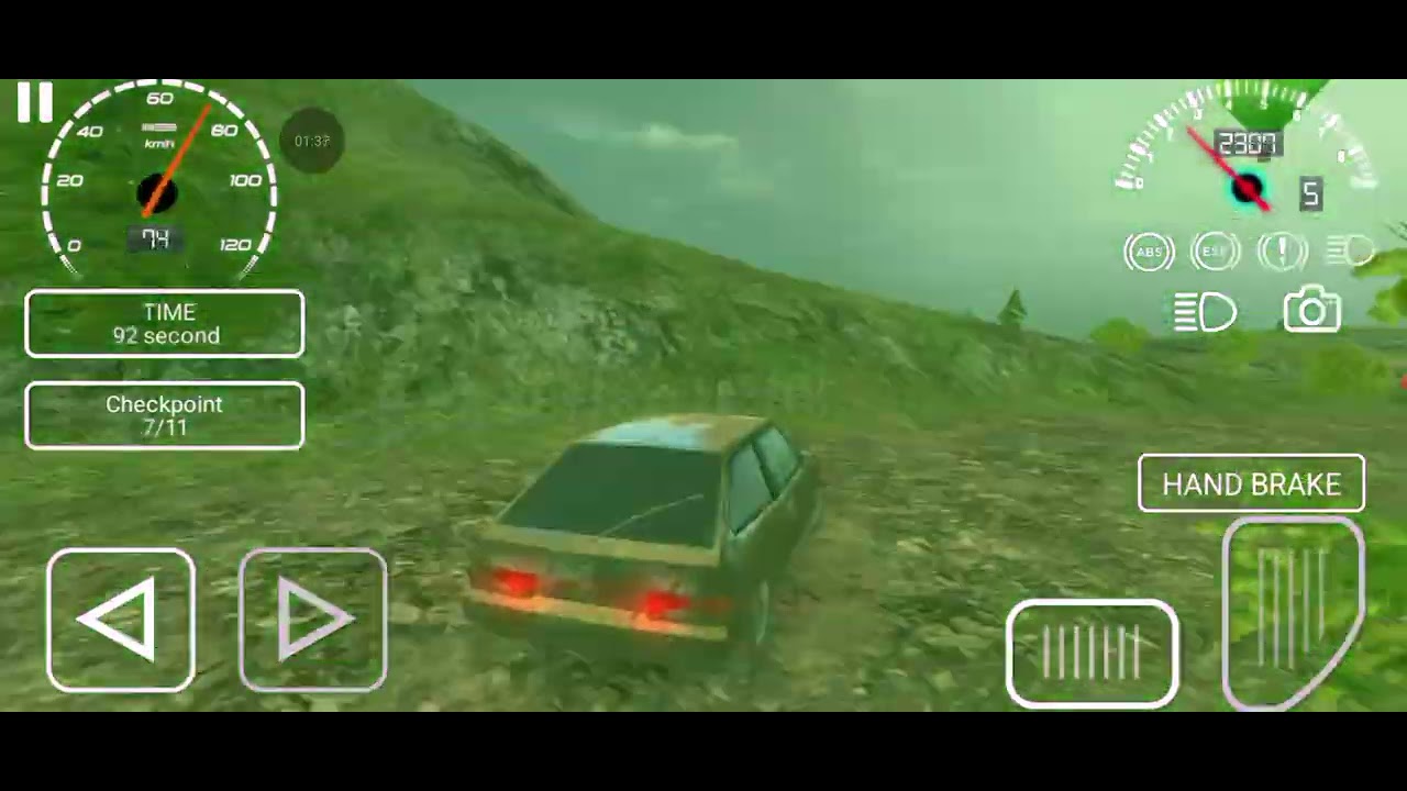 Russian car racing 🏎 🏁 watch how I drive that bumpy road! 😘