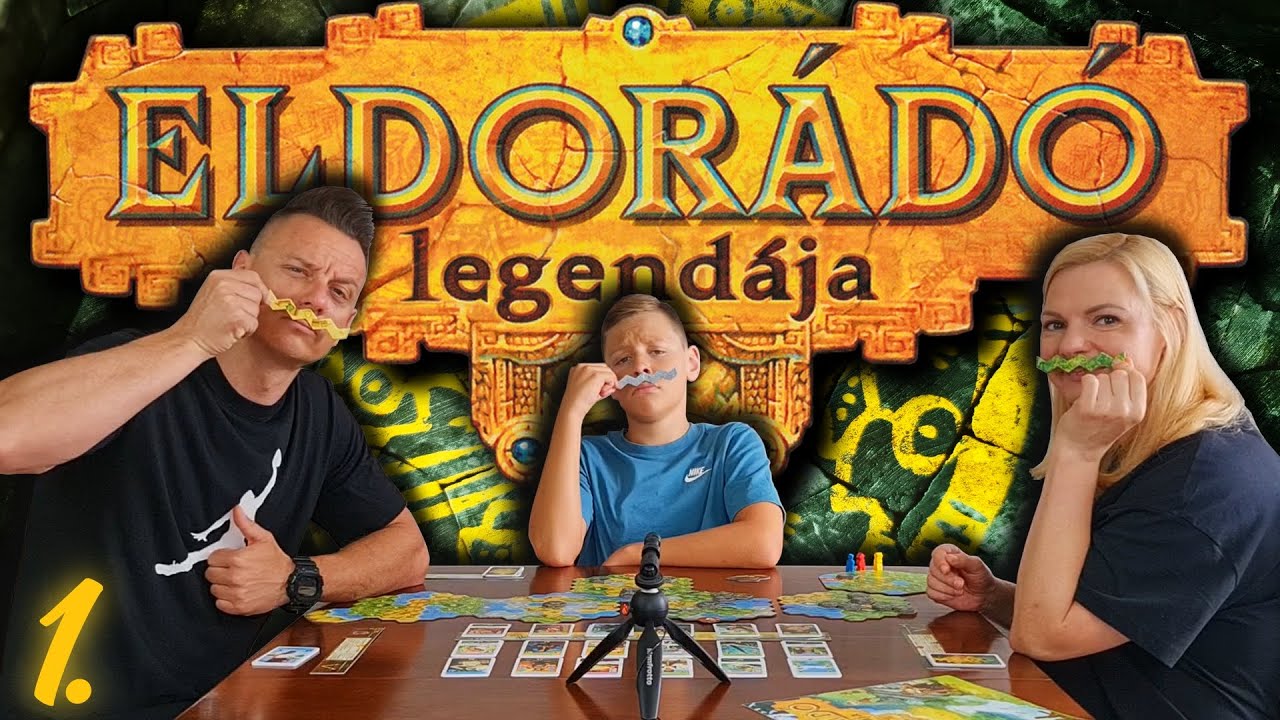 Eldorádó Legendája társasjáték 🦎 gameplay 1. rész