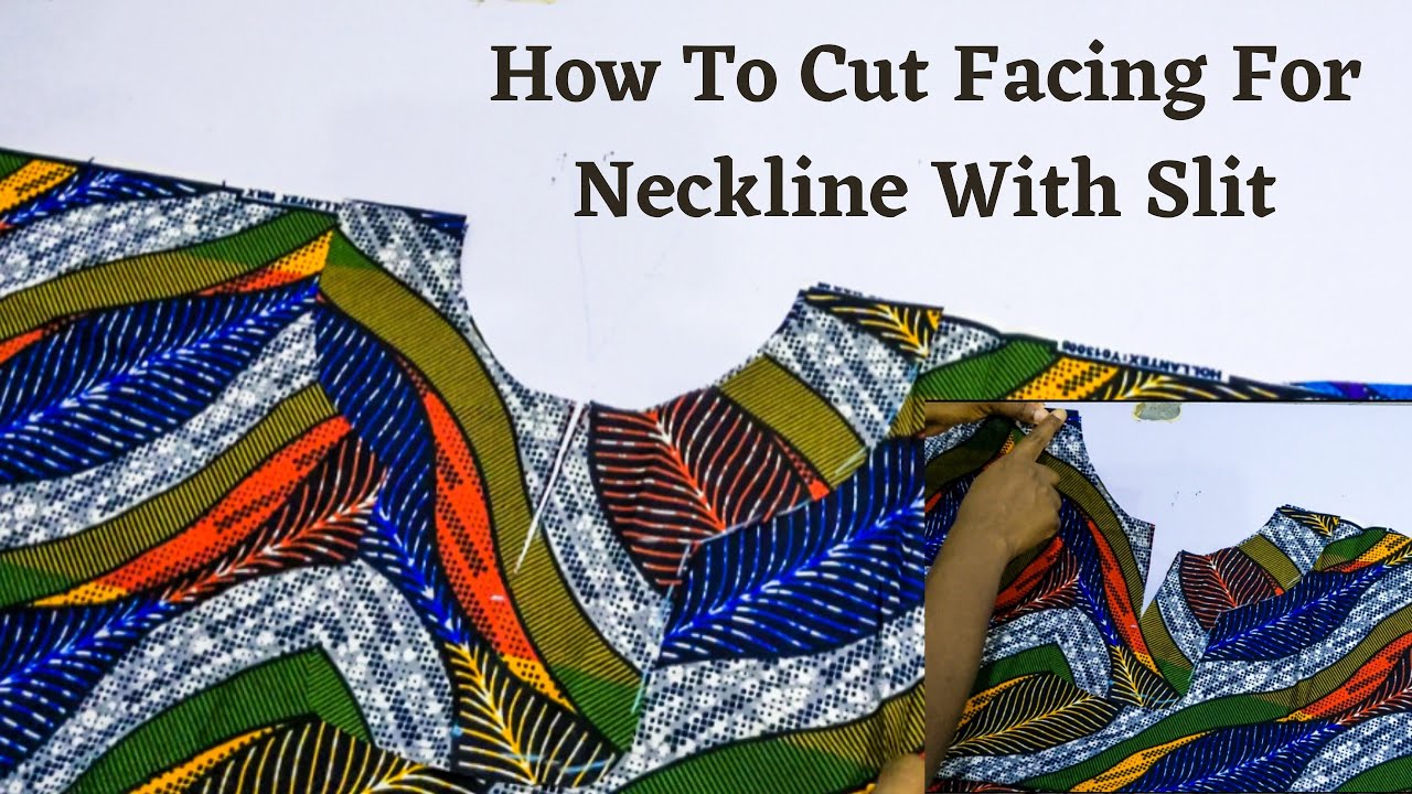 THE RIGHT WAY TO CUT FACING WITH SLIT