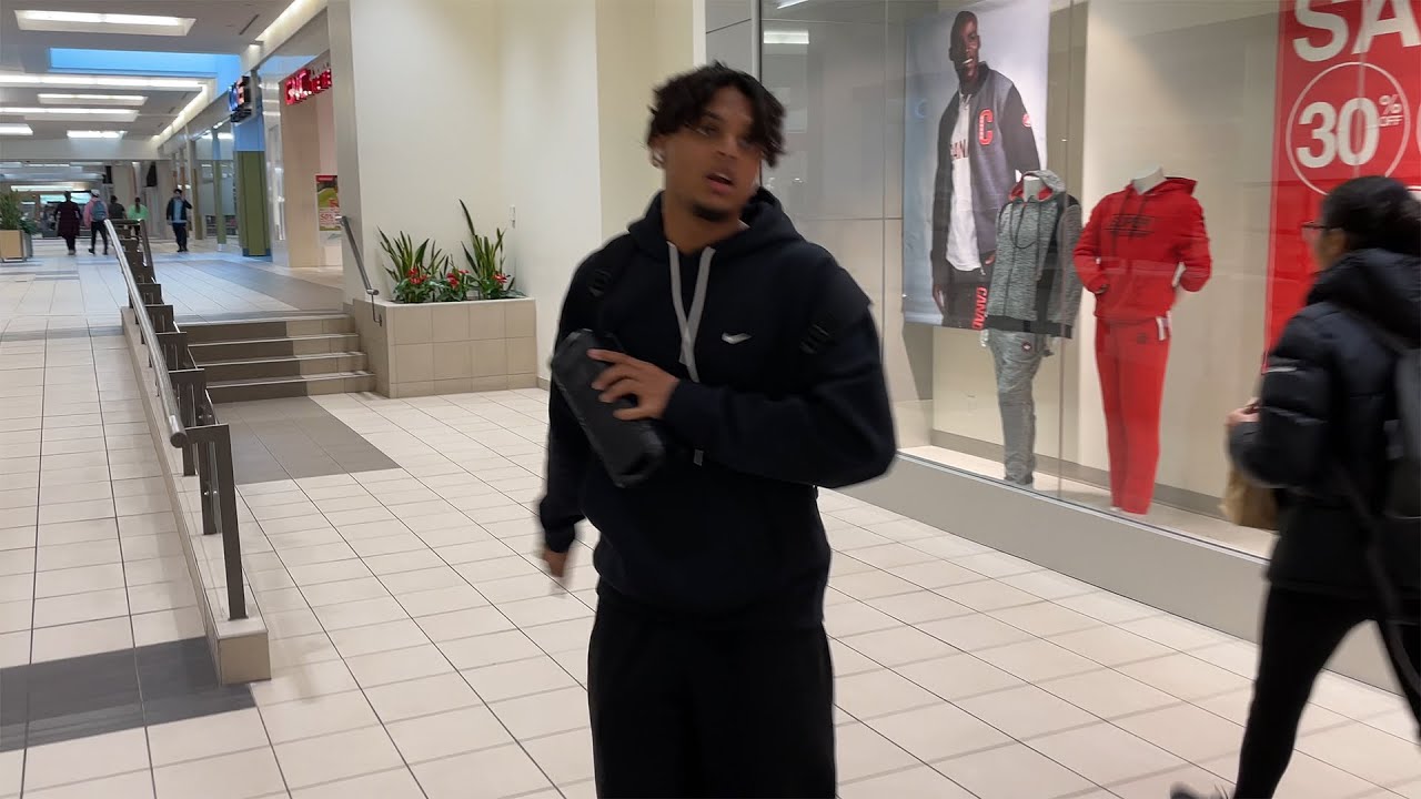 Blasting Inappropriate Music At The Mall