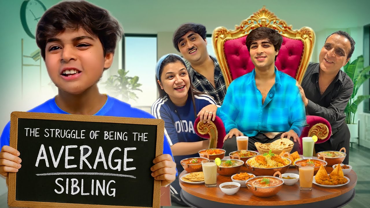  Struggle Of Being The “ AVERAGE “ Sibling❤️‍🩹 | Raj Grover | 