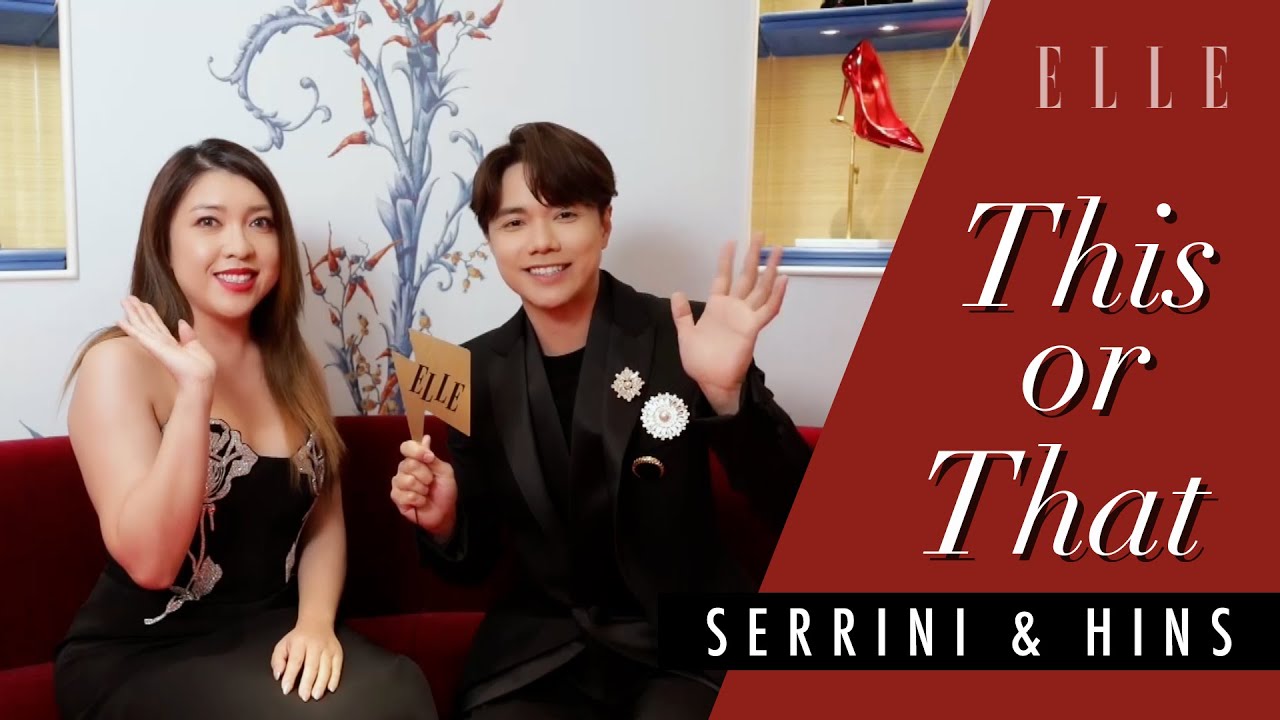Serrini & Hins 張敬軒 | 快問快答二選一：軒公寧願選不吃早餐？「樹木真美」本人一句話令造型師要辭職？兩人合拍程度是... | ELLE HK This or That