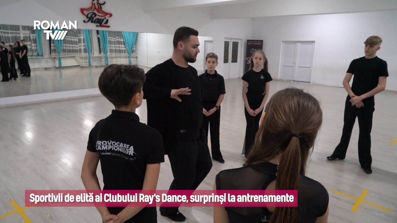 💃 🕺 Sportivii de elită ai Clubului Ray's Dance, surprinși la antrenamente