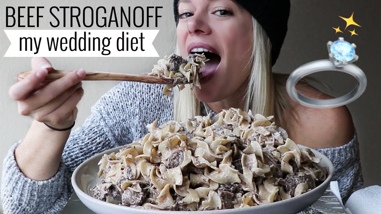 Beef Stroganoff Mukbang!