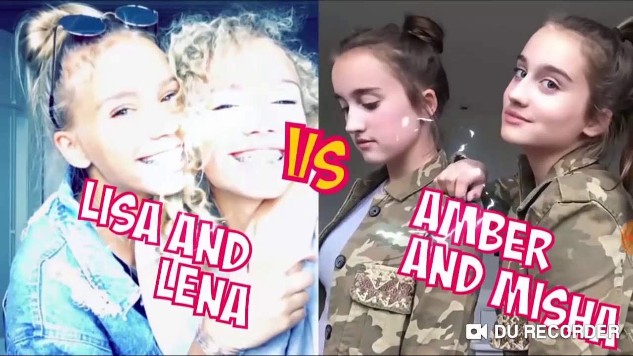 Lisa and lena vs amber and misha