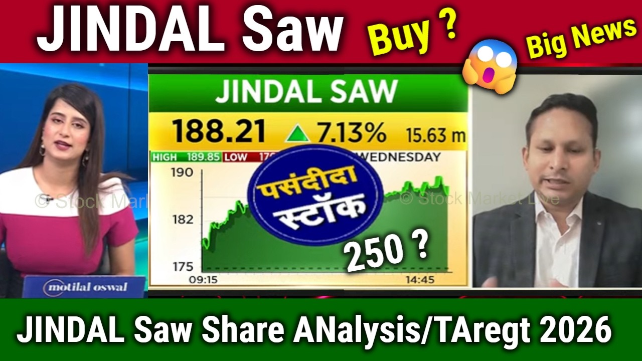JINDAL Saw share latest news,jindal saw stock analysis,jindal saw share news today,target 2026