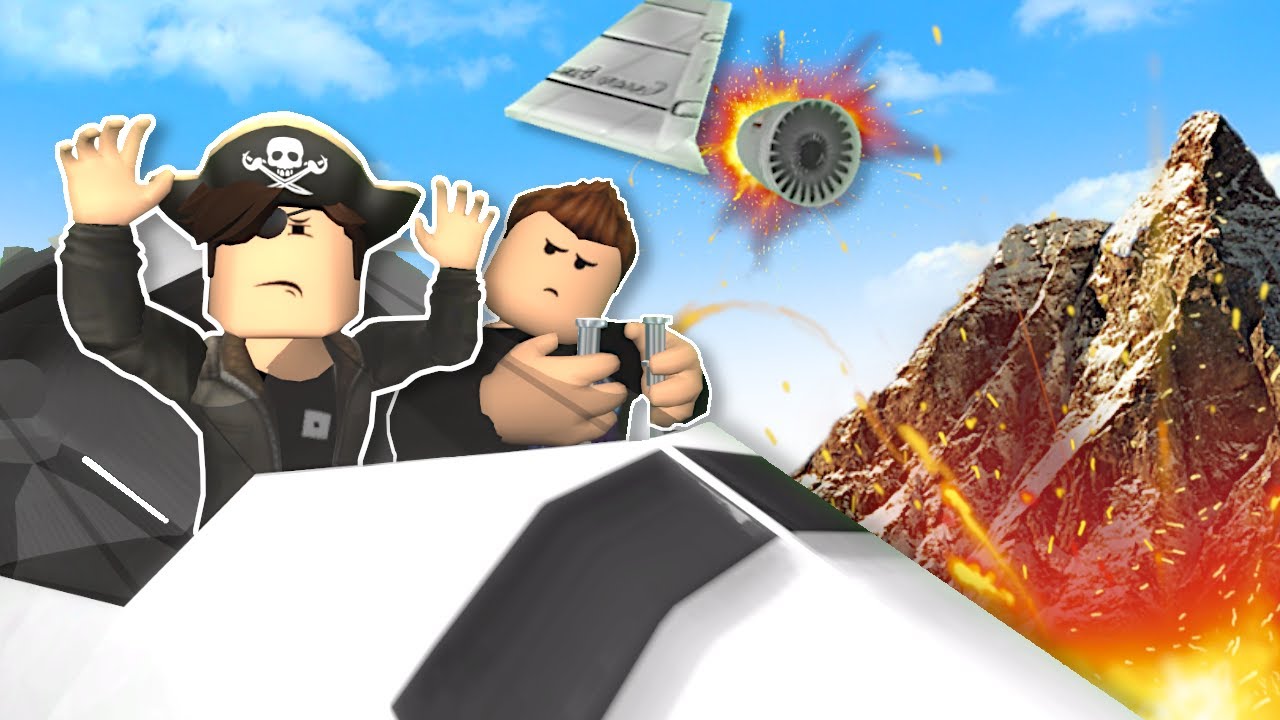 CAN WE SURVIVE A PLANE CRASH?! (Roblox Survive a Plane Crash)