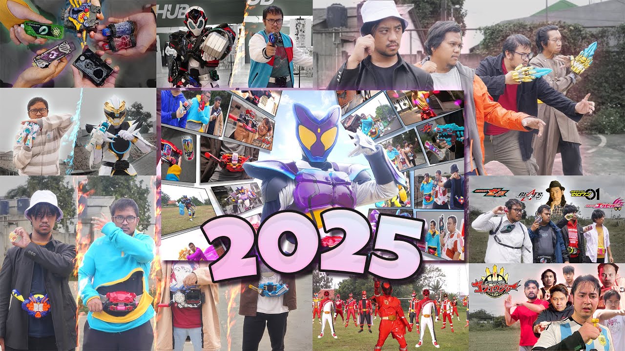 Year End Tokusatsu Party 2025 Henshin Battle Compilation! Which 2025 Hero do you guys like?