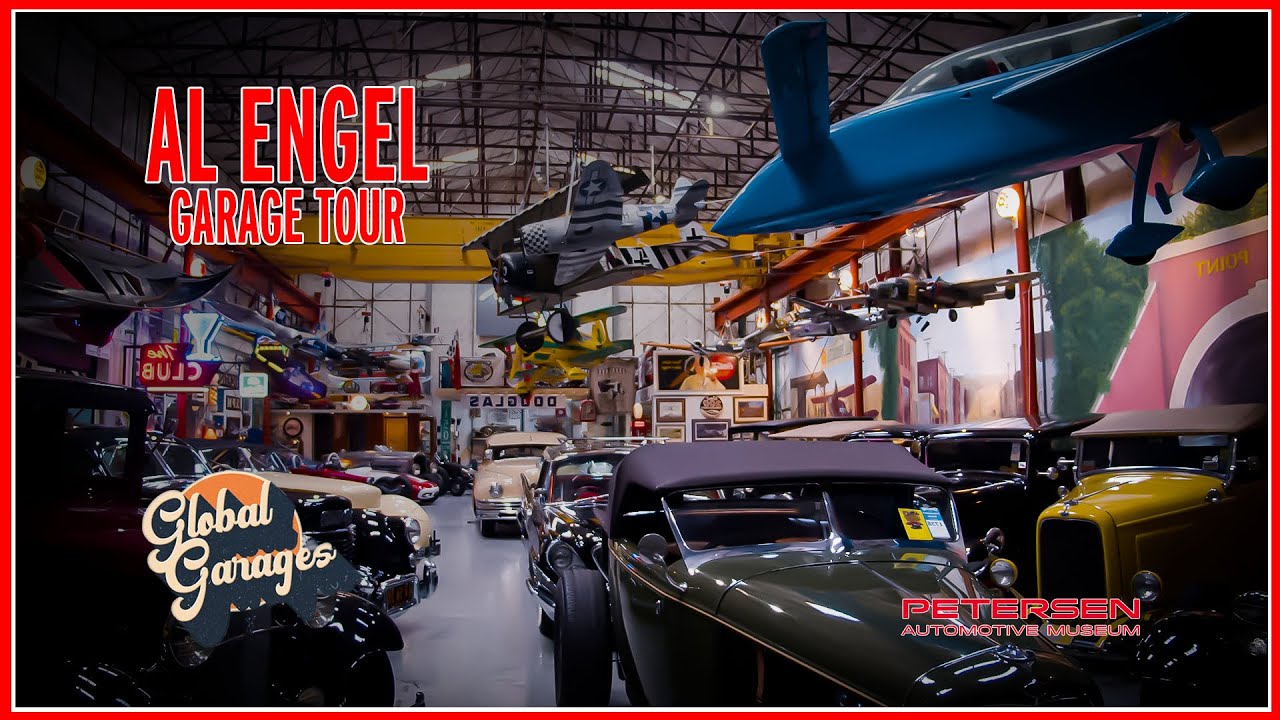 One of the greatest American Classic Cars Collection Tour | Al Engel Garage Tour