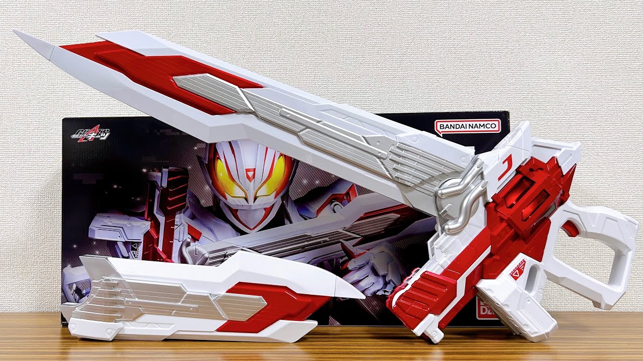 全長88cmでブレード/レールガンの2モード変形！QB9の完成形だ！プレバン限定 PDX ギーツバスターQB9 レビュー！英寿ボイス & 劇中必殺技を再現可能！ギーツⅨ専用武器 仮面ライダーギーツ