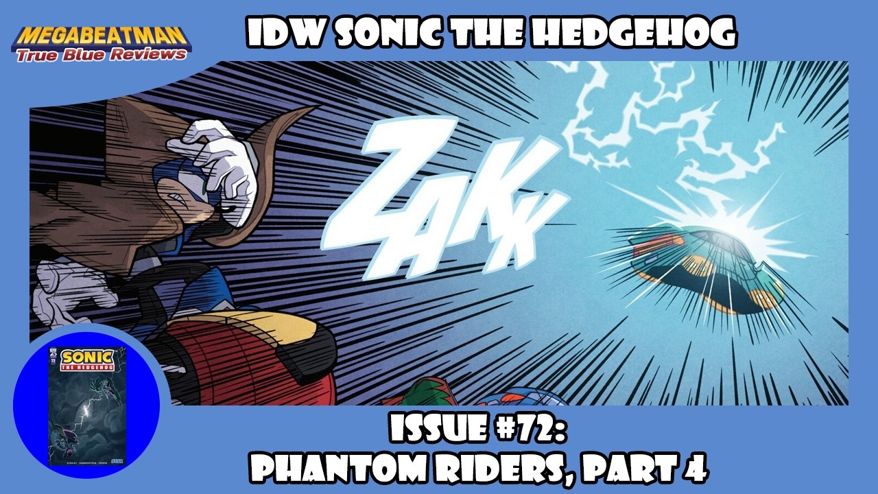 IDW Sonic The Hedgehog #72 | A Comic Review by Megabeatman