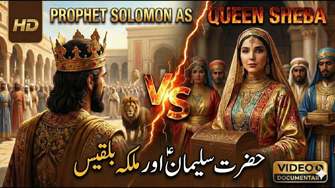 Hazrat Suleman (A.S) | Queen Balqees, Ant & Baby Judgment | Powerful Islamic Story
