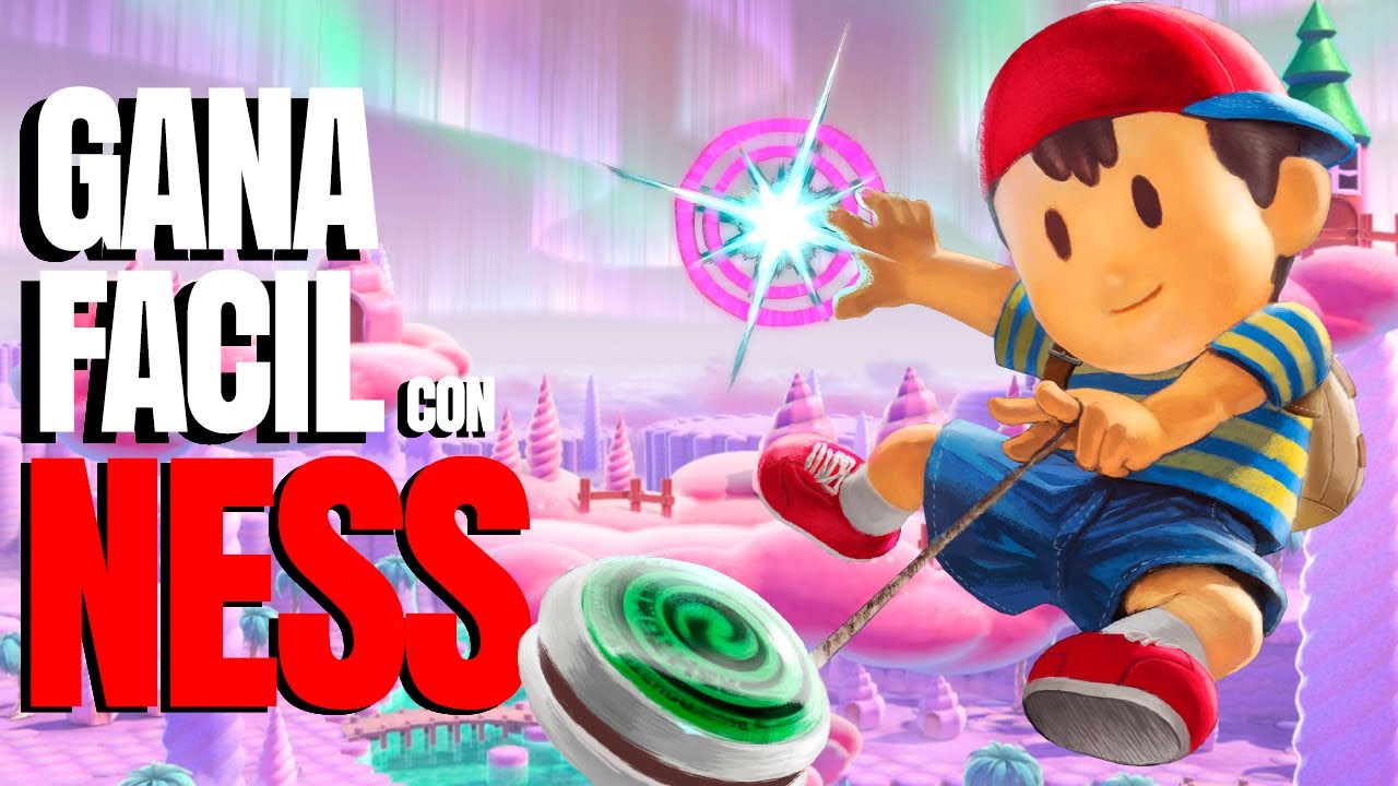 Como Usar A NESS En SMASH ULTIMATE