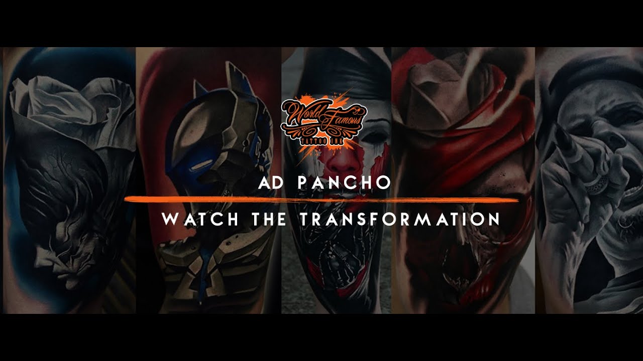 WORLD FAMOUS TATTOO INK | A.D. PANCHO - YOU NEED TO SEE THIS!