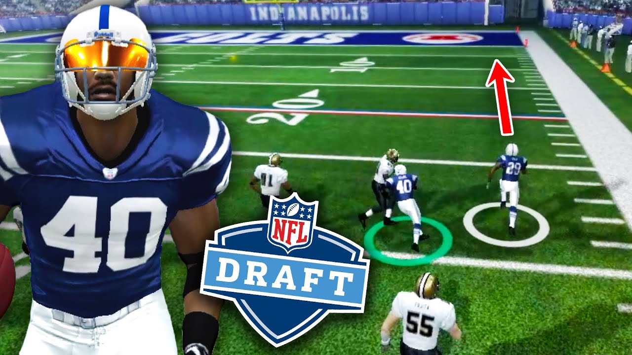 Madden 08, but my FB gets drafted