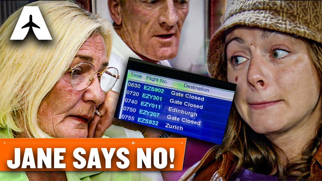 JANE BOULTON vs THE RUDEST PASSENGER! 🤬 Expired Passport Disaster | Airline UK S06 Ep. 11