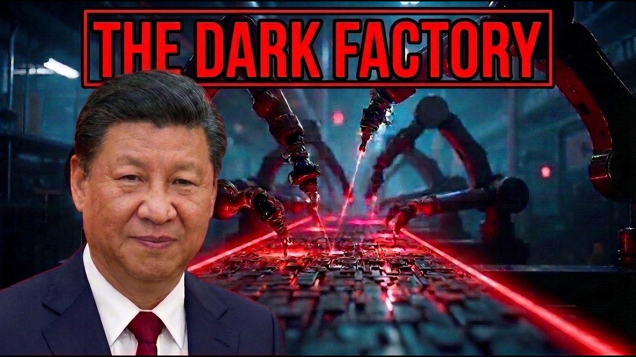 China Built a Factory Working 24/7 Without Lights and Workers