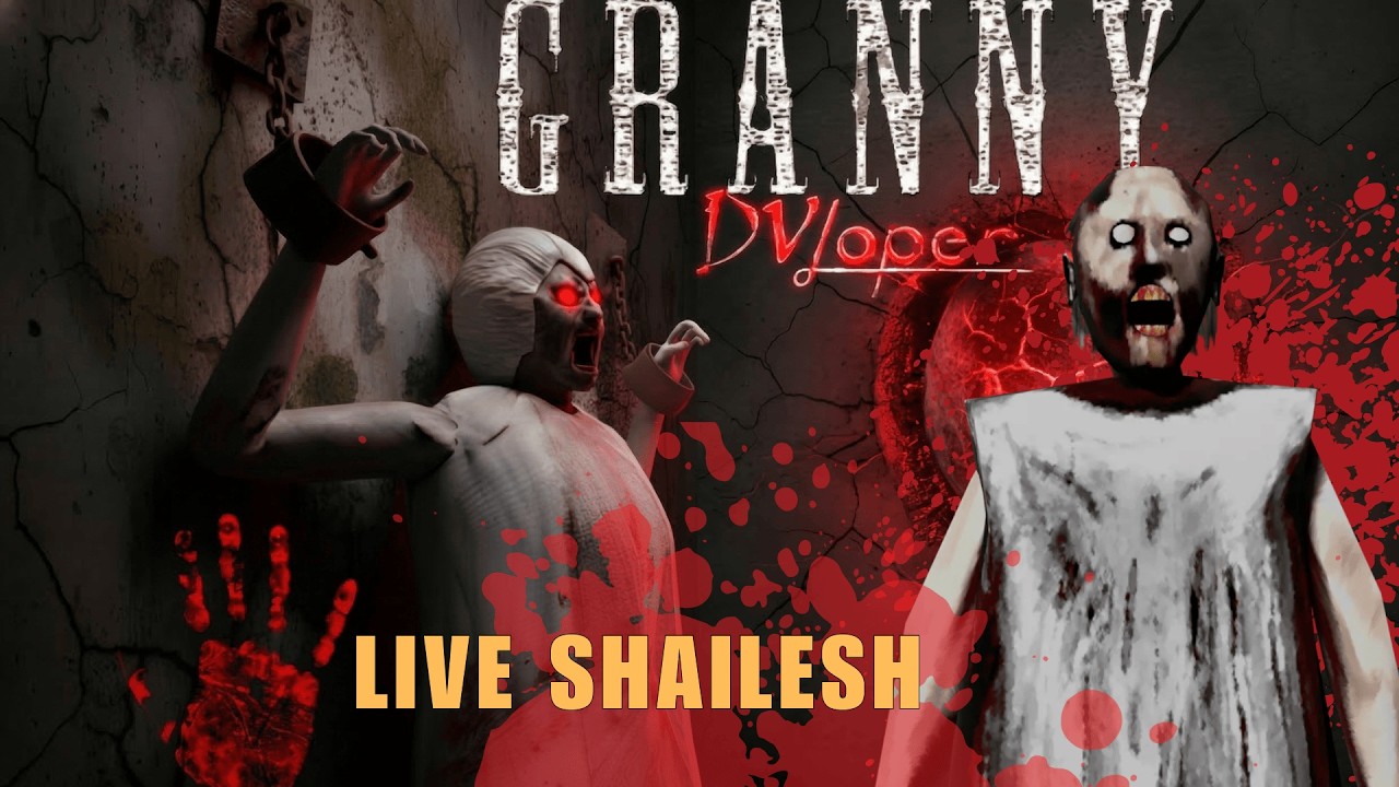 AAO GRANNY KHELE || GRANNY LIVE HORROR GAMEPLAY VIDEO #1 #granny #shorts #shortslive #horrorgame