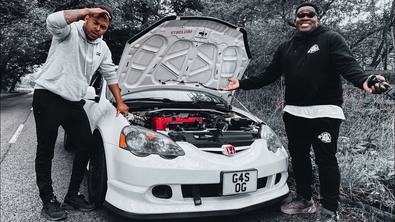 **WE BROKE DOWN** OFFICIALLY GASSED 316BHP SUPERCHARGED HONDA INTEGRA DC5!!