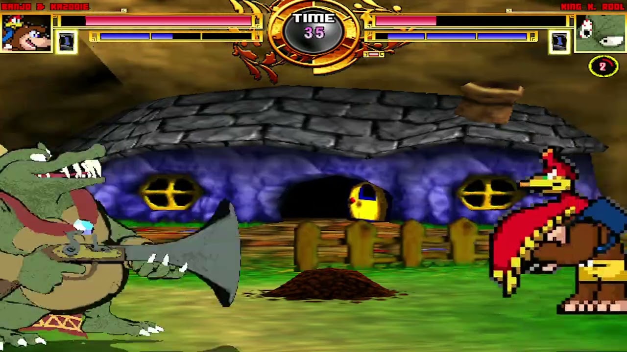 NICK54222 MUGEN: Banjo & Kazooie VS King K. Rool