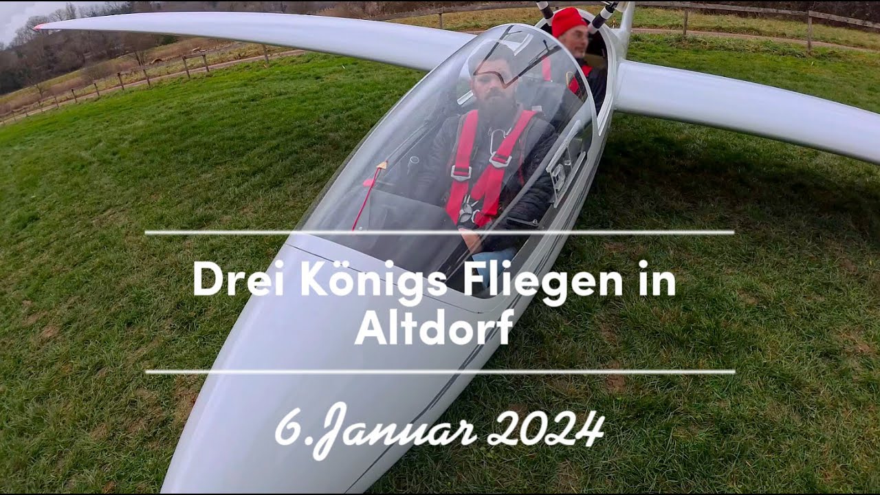 Drei Königsfliegen 2024 in Altdorf (EDSW)