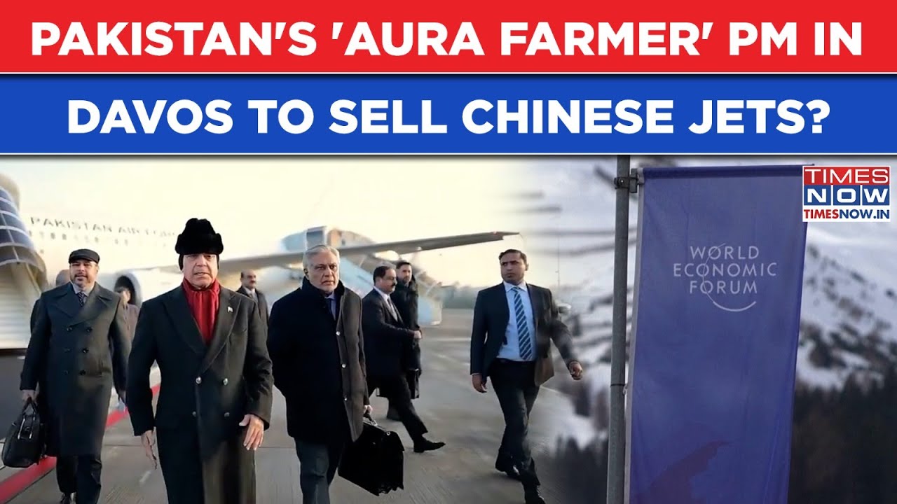 Pakistan PM Sharif In Davos To Sell Chinese Jets? What Islamabad Hopes As World Watches Trump?