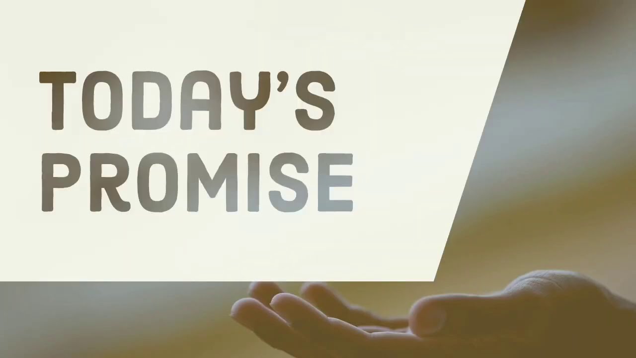 Today's promise Word of God Jesus Christ