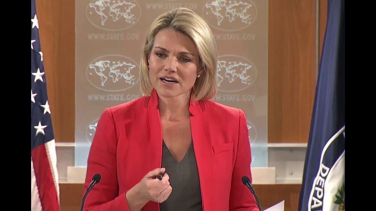 MUST WATCH: US State Department URGENT Briefing with Heather Nauert 1-4-18