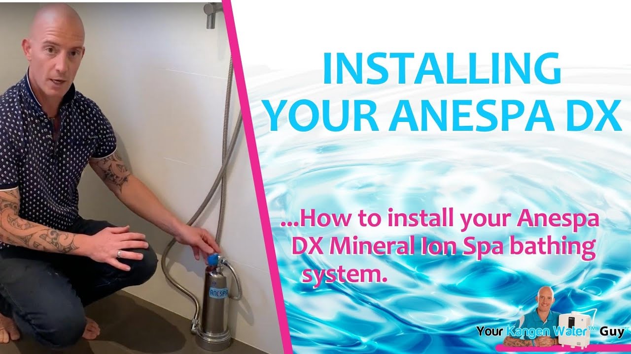 Installing Your Enagic&reg; Anespa DX Unit