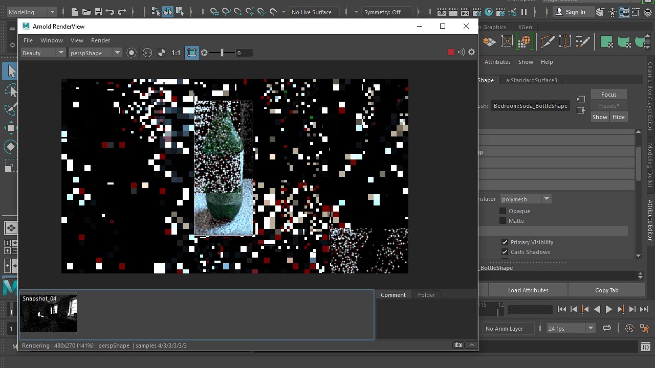 [Anim_130 Maya] Arnold Materials 01 AI Standard Surface