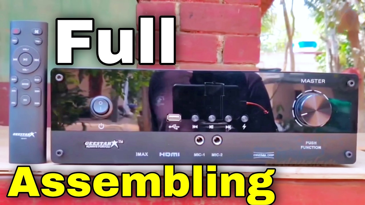 A Step By Step Guide on 2.1 Digital Amplifier Assembling