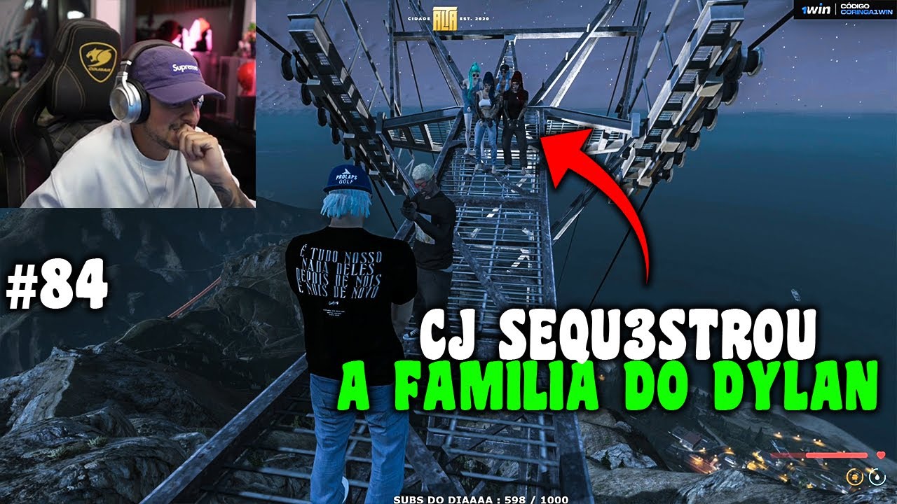 CJ SEQU3STR0U A FAMÍLIA  DO DYLAN E FEZ ISSO! - EP 84