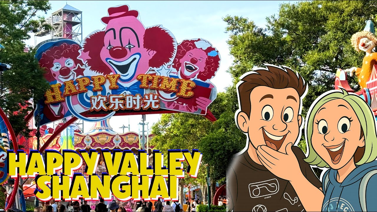 Happy Valley SHANGHAI | VERR&Uuml;CKTE Eindr&uuml;cke in ersten richtigem FREIZEITPARK! |Mission ASIA: Tag 4