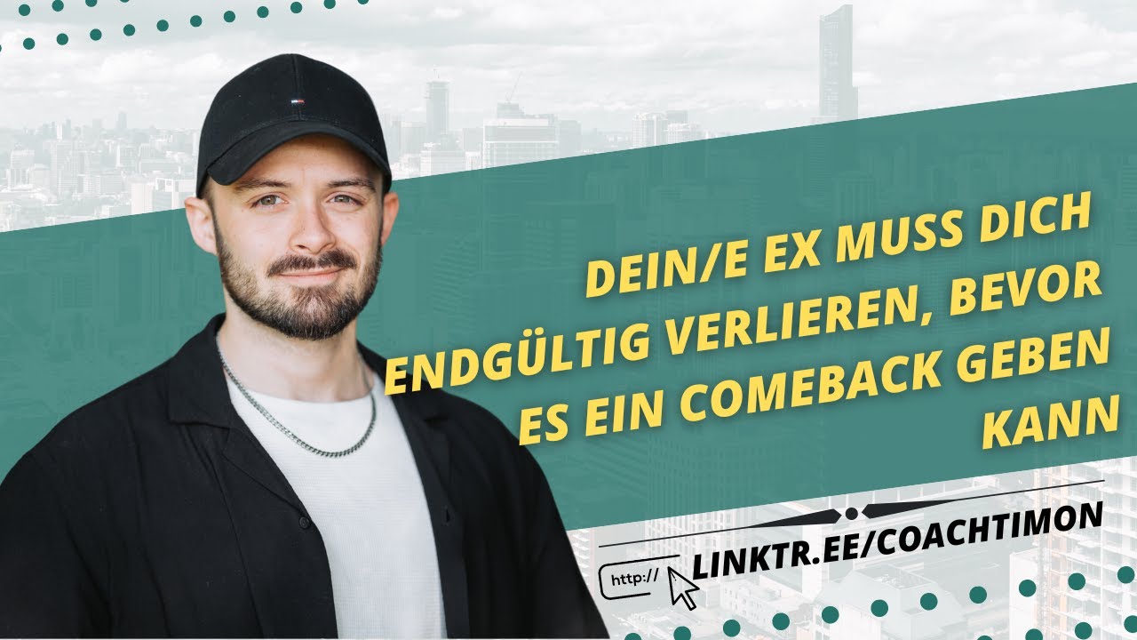 Dein/e Ex MUSS dich verlieren bevor es wieder klappen kann