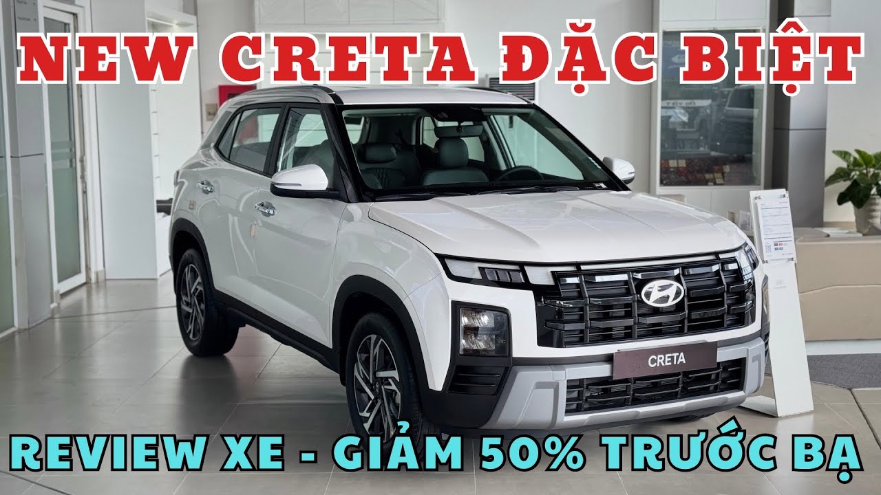 Review xe Hyundai CRETA 1.5 ĐẶC BIỆT 2025 | Giá 659 Triệu - Full Option - Giảm 50% Trước Bạ.