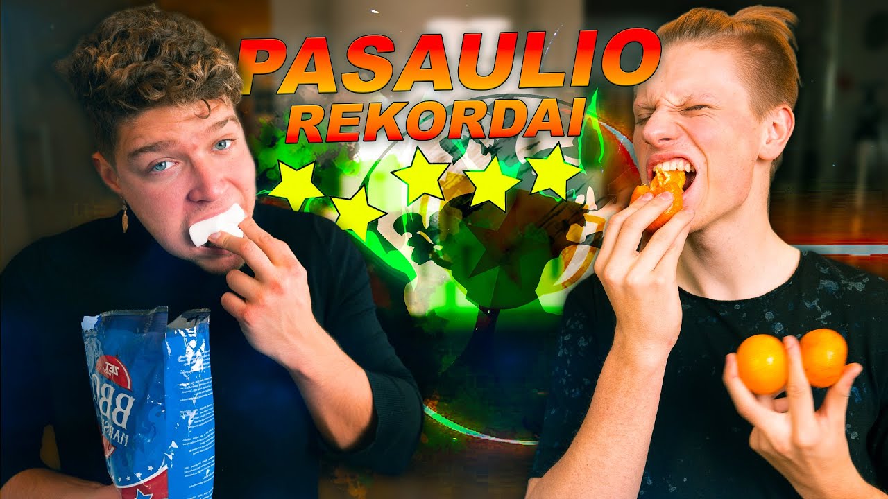 PAGERINOME 2 PASAULIO REKORDUS SU ANTANASJ!