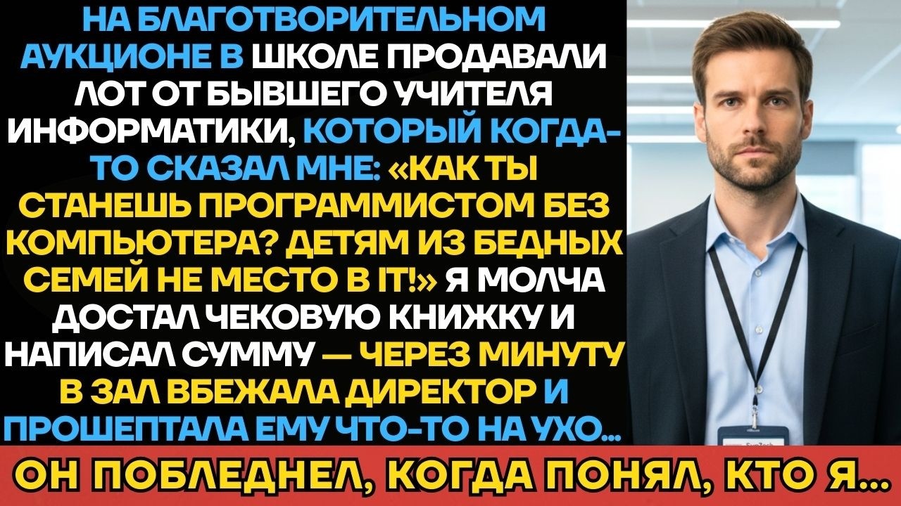 «Пусть Бабушка Напечёт Булочек И Купит Тебе Калькулятор!» — Учитель IT Унизил Меня При Классе....