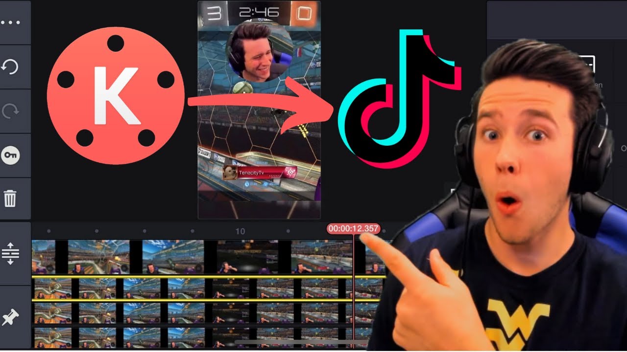 How to Edit Videos For Tiktok Using Kinemaster (FREE!!!)