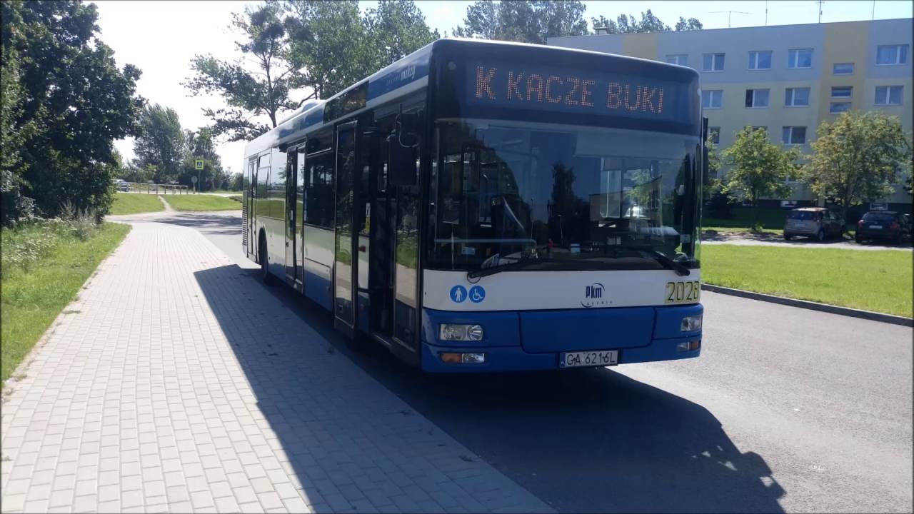 Autobusem po Gdyni. Linia K (pospieszna). #2028 Kier. Kacze Buki. Stara trasa. Wóz wycofany 10.2019r