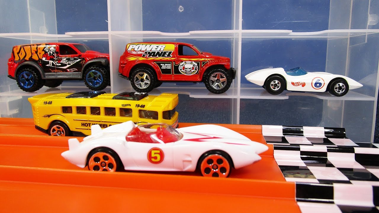 JNR Hot Wheels Speed Racer's Mach 5, Hot Wheels fantasy cars DHR 20180908 Jammers 'N Racing!