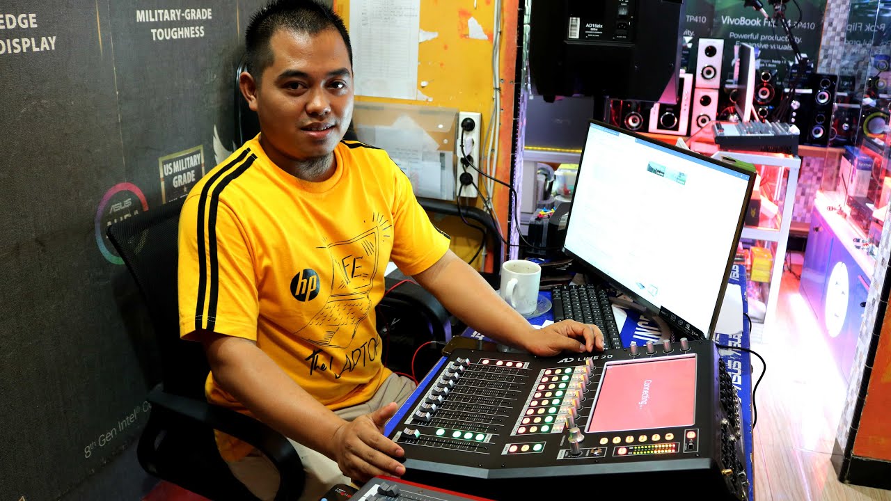 review Detail Spesifikasi dan fungsi mixer digital AD LIVE 20