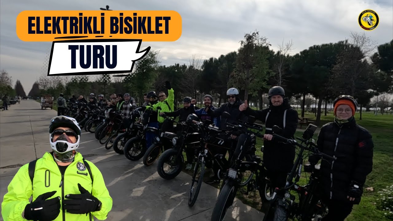 En Büyük Elektrikli Bisiklet Turu / 30 Km Yol Yapıldı #bisikletturu #bilgibankası