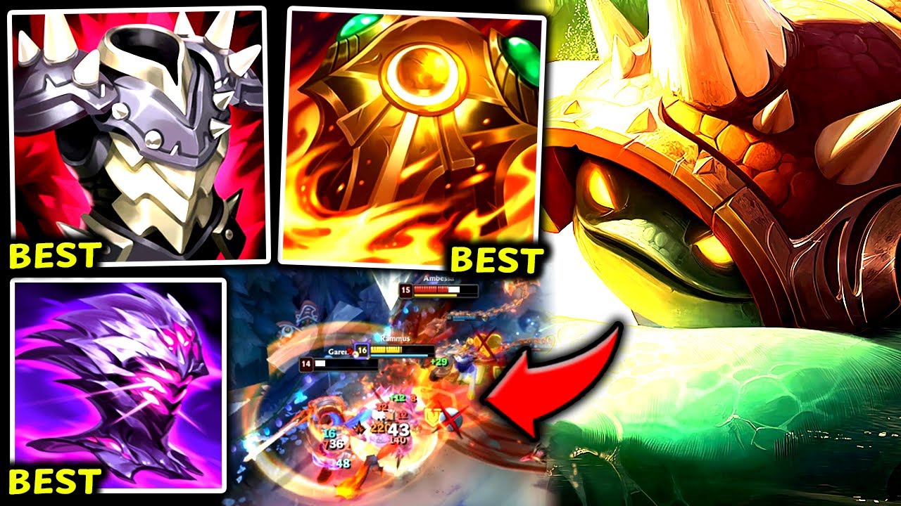 RAMMUS TOP BUT I 1V5 WITH 500+ ARMOR, 250+ AD (THIS IS BROKEN) - 2025 Rammus TOP Gameplay Guide