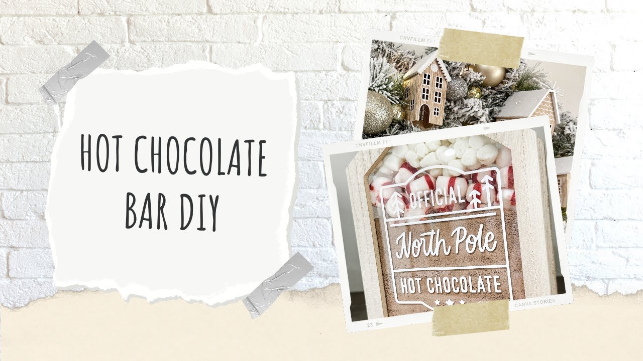 Hot Chocolate Bar Decor